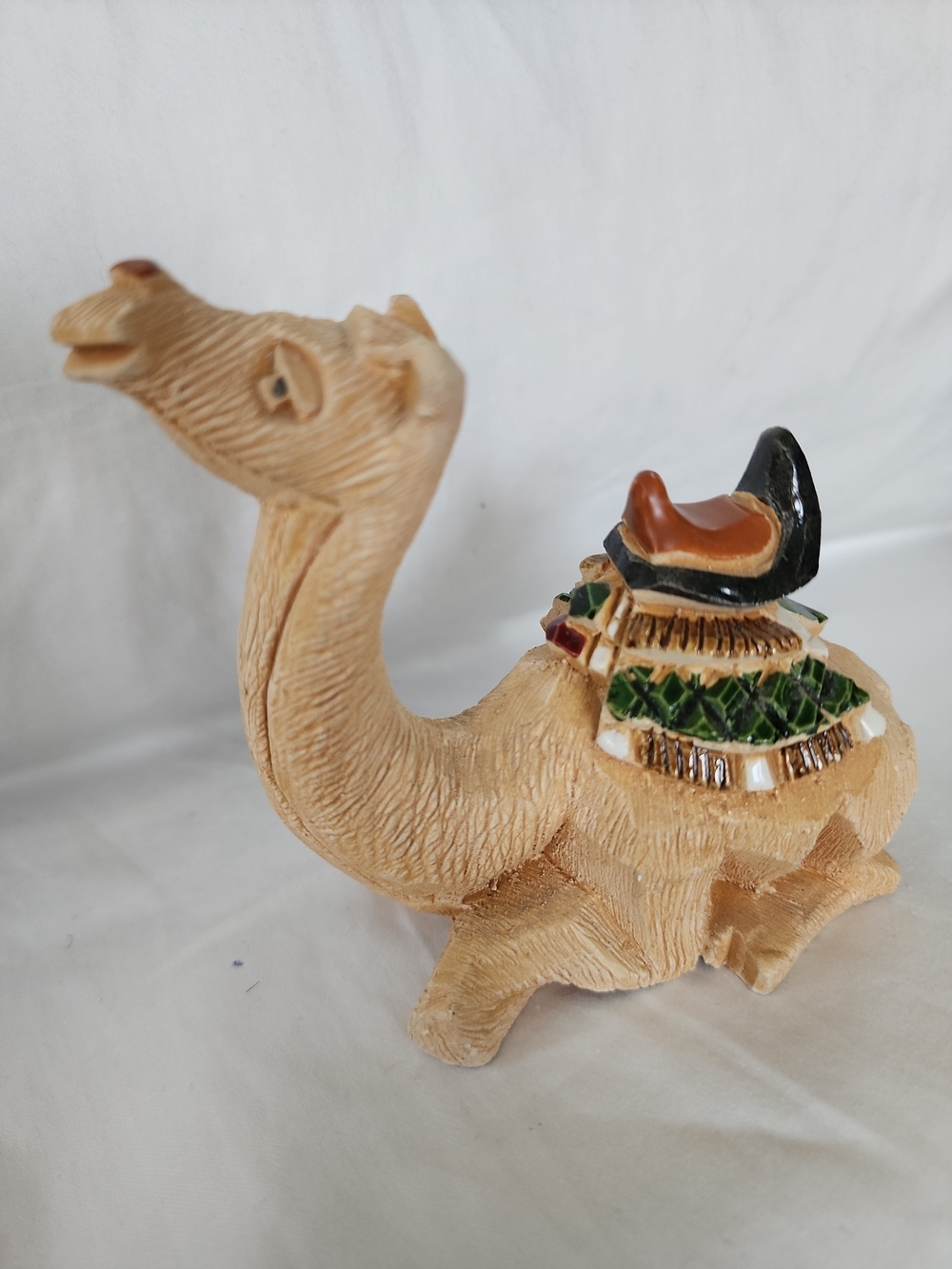 Vintage Artesania Rinconada Camel Figurine 4" Signed AR Desert Retired Nativity